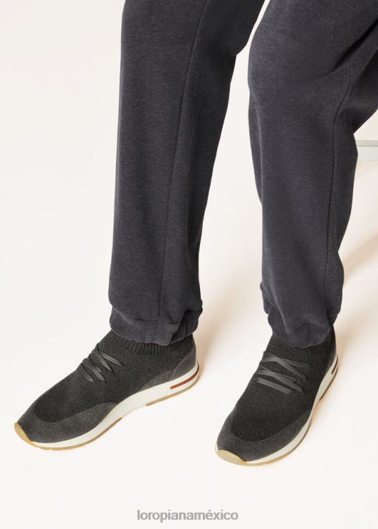 Loro Piana hombres Zapatilla 360 lp flexy walk blanco (1000) 2FPNR1437