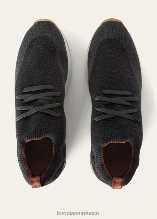 Loro Piana hombres Zapatilla 360 lp flexy walk blanco (1000) 2FPNR1437