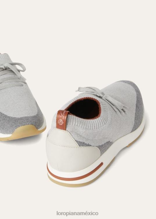 Loro Piana hombres Zapatilla 360 lp flexy walk blanco (1000) 2FPNR1448