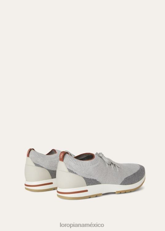 Loro Piana hombres Zapatilla 360 lp flexy walk blanco (1000) 2FPNR1448