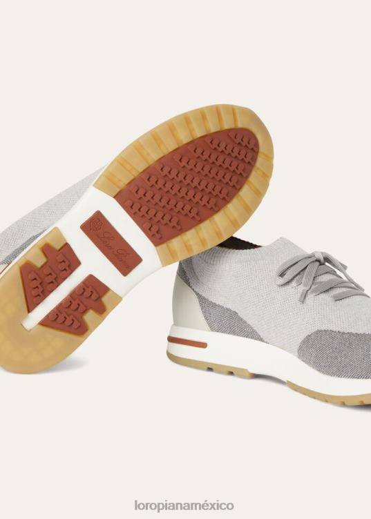 Loro Piana hombres Zapatilla 360 lp flexy walk blanco (1000) 2FPNR1448