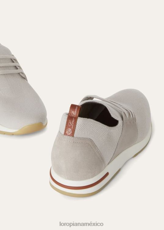 Loro Piana hombres Zapatilla 360 lp flexy walk concha de arena (a01b) 2FPNR1424