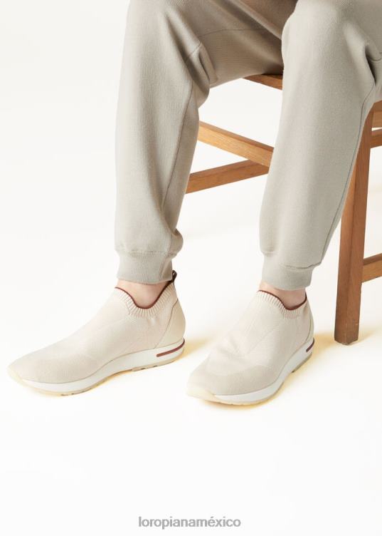 Loro Piana hombres Zapatilla deportiva flexible 360 ​​lp formación de hielo (a038) 2FPNR1416