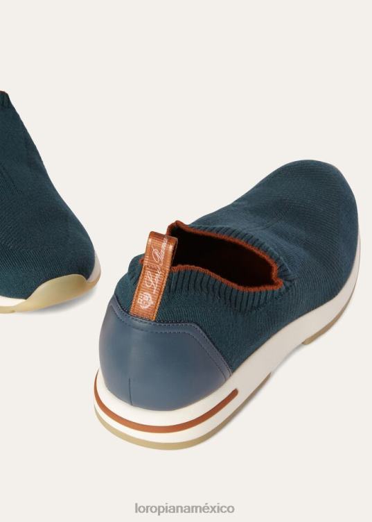 Loro Piana hombres Zapatilla deportiva flexible 360 ​​lp formación de hielo (a038) 2FPNR1425