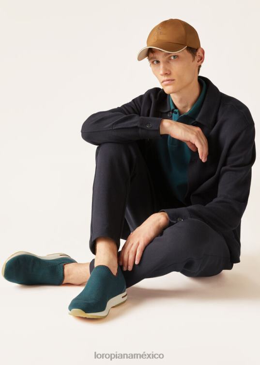 Loro Piana hombres Zapatilla deportiva flexible 360 ​​lp formación de hielo (a038) 2FPNR1425