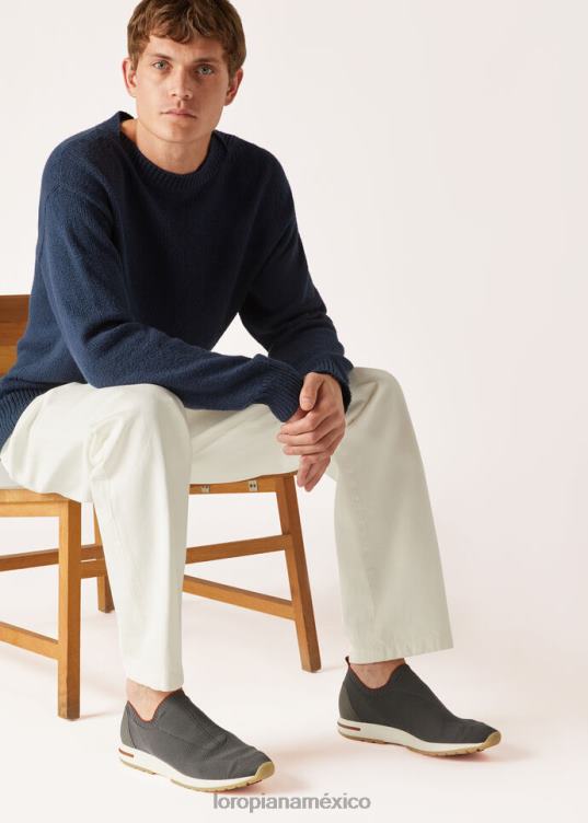 Loro Piana hombres Zapatilla deportiva flexible 360 ​​lp formación de hielo (a038) 2FPNR1440