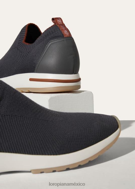 Loro Piana hombres Zapatilla deportiva flexible 360 ​​lp formación de hielo (a038) 2FPNR1440