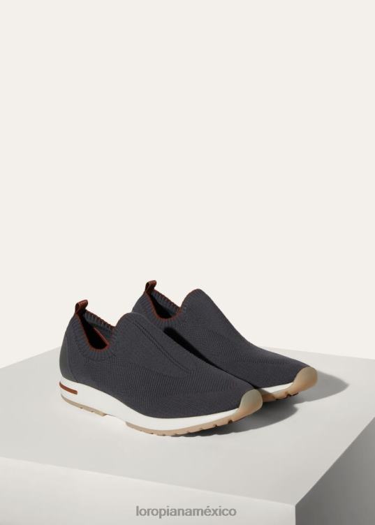 Loro Piana hombres Zapatilla deportiva flexible 360 ​​lp formación de hielo (a038) 2FPNR1440