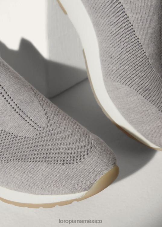 Loro Piana hombres Zapatilla deportiva flexible 360 ​​lp formación de hielo (a038) 2FPNR1450