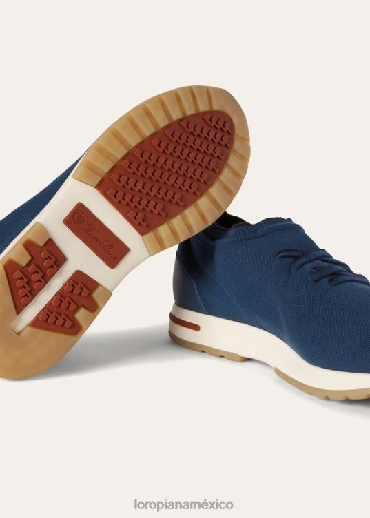 Loro Piana hombres Zapatillas The Gift of Kings 360 LP Flexy Walk. noche de verano azul (f1au) 2FPNR1432