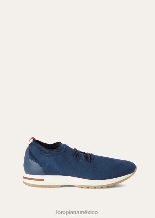 Loro Piana hombres Zapatillas The Gift of Kings 360 LP Flexy Walk. noche de verano azul (f1au) 2FPNR1432