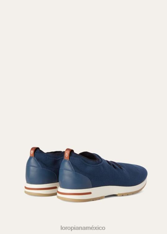 Loro Piana hombres Zapatillas The Gift of Kings 360 LP Flexy Walk. noche de verano azul (f1au) 2FPNR1432