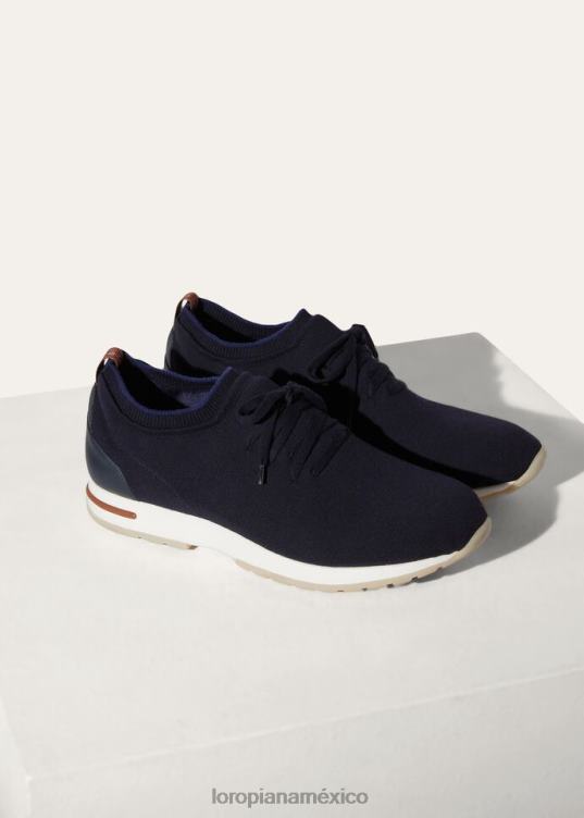 Loro Piana hombres Zapatillas The Gift of Kings 360 LP Flexy Walk. noche de verano azul (f1au) 2FPNR1446