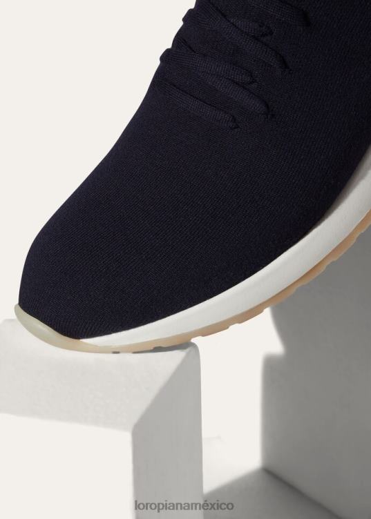 Loro Piana hombres Zapatillas The Gift of Kings 360 LP Flexy Walk. noche de verano azul (f1au) 2FPNR1446