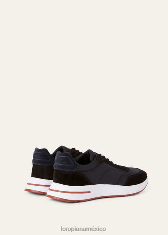 Loro Piana hombres zapatillas para caminar de fin de semana blanco (1000) 2FPNR1418