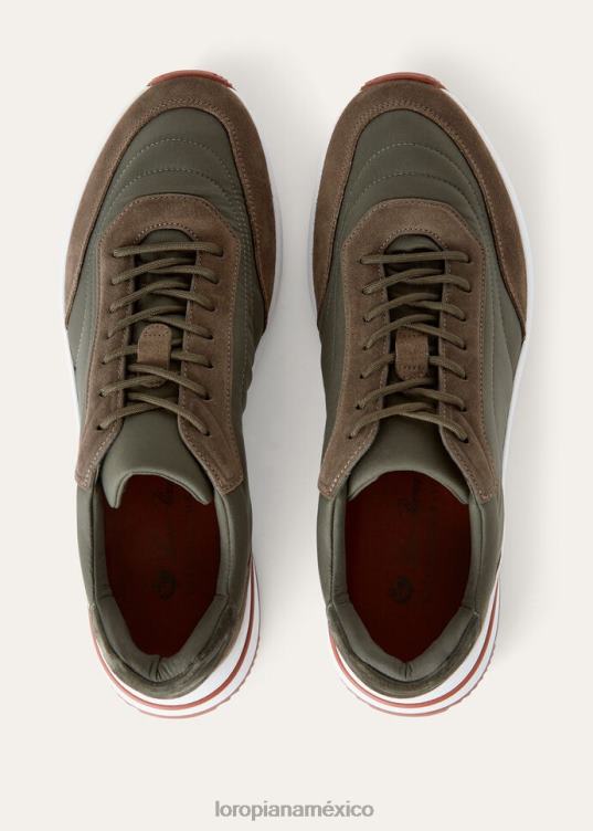 Loro Piana hombres zapatillas para caminar de fin de semana blanco (1000) 2FPNR1419