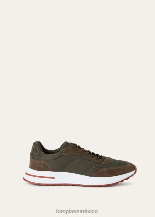 Loro Piana hombres zapatillas para caminar de fin de semana blanco (1000) 2FPNR1419