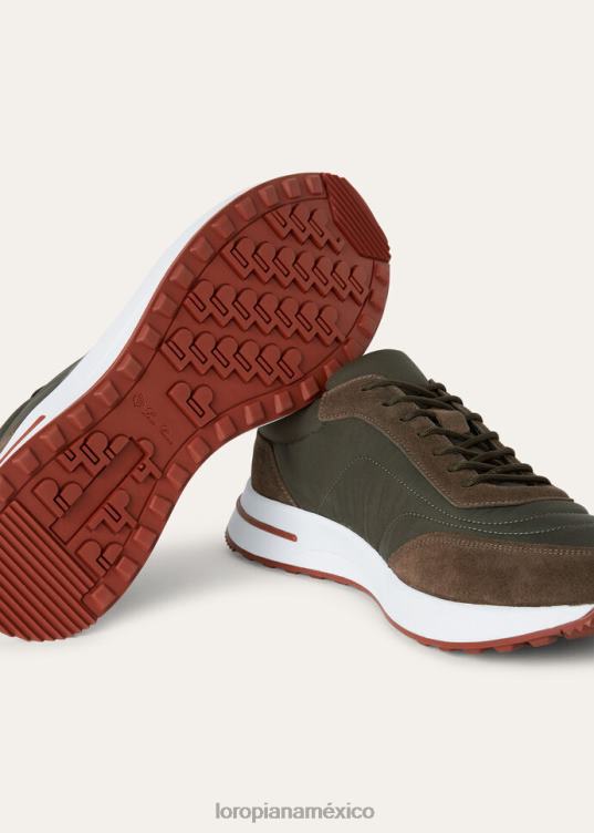 Loro Piana hombres zapatillas para caminar de fin de semana blanco (1000) 2FPNR1419