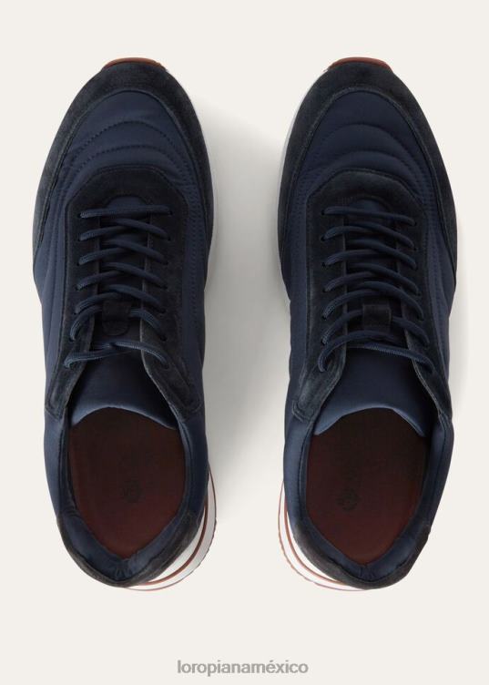 Loro Piana hombres zapatillas para caminar de fin de semana blanco (1000) 2FPNR1438