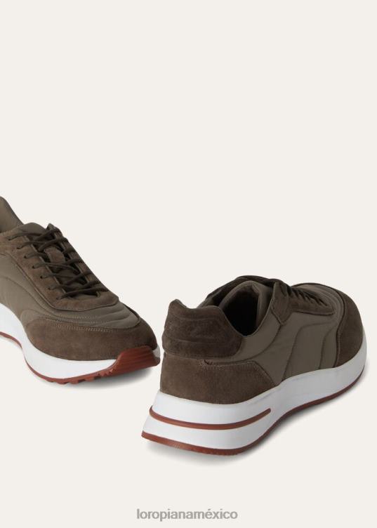 Loro Piana hombres zapatillas para caminar de fin de semana blanco (1000) 2FPNR1443