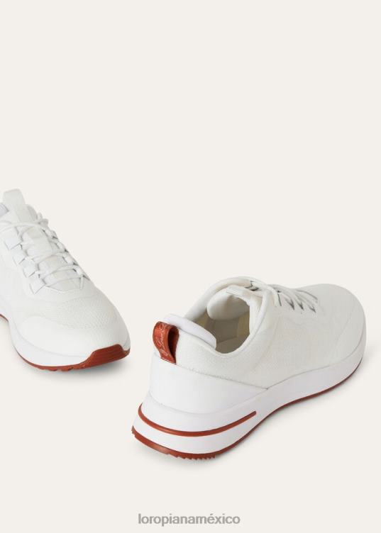 Loro Piana hombres zapatillas para caminar de fin de semana gris escarcha (f3du) 2FPNR1414