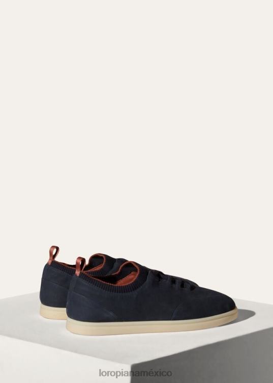 Loro Piana hombres zapatillas soho walk arles ocre (20c9) 2FPNR1454