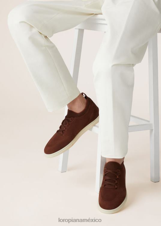 Loro Piana hombres zapatillas soho walk barro (hc54) 2FPNR1429