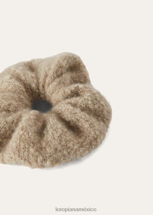 Loro Piana mujer coletero capullo nieve blanca (1232) 2FPNR644