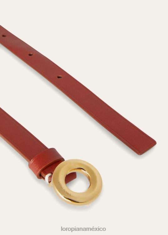 Loro Piana mujer cinturon ghiera domingo por la mañana (20c2) 2FPNR638