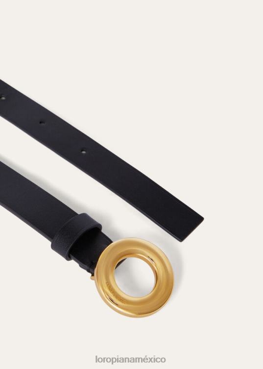 Loro Piana mujer cinturon ghiera domingo por la mañana (20c2) 2FPNR641