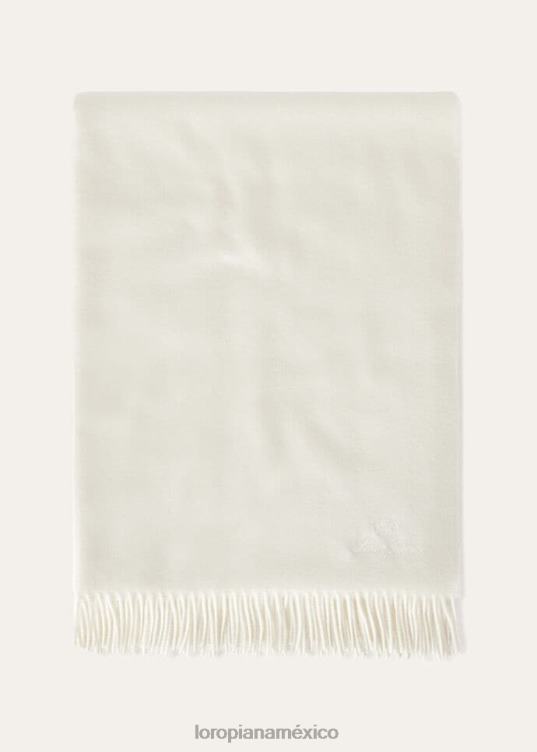 Loro Piana mujer estola de ópera blanco (1000) 2FPNR578