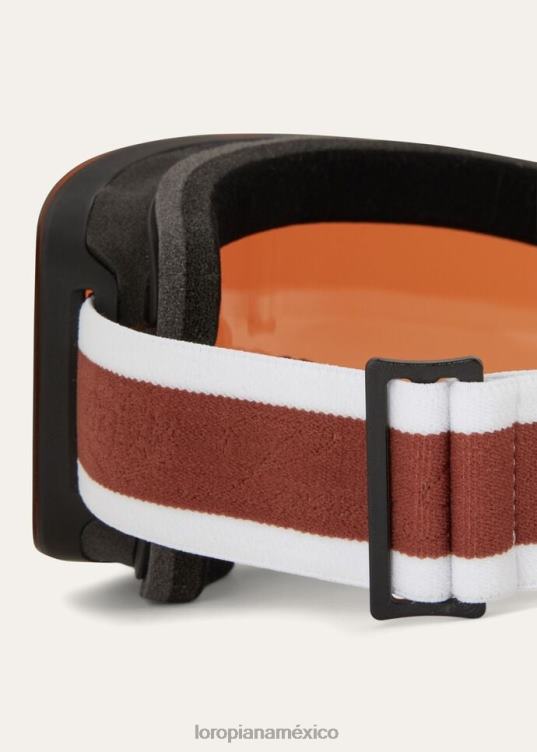 Loro Piana mujer gafas de esquí puesta de sol de nieve/raya kummel (b3tz) 2FPNR652