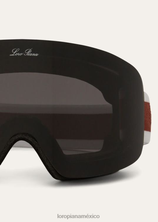 Loro Piana mujer gafas de esquí puesta de sol de nieve/raya kummel (b3tz) 2FPNR652