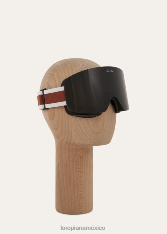 Loro Piana mujer gafas de esquí puesta de sol de nieve/raya kummel (b3tz) 2FPNR652