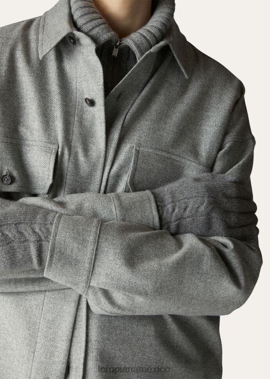 Loro Piana mujer guantes napier cayena melange/mar del norte (m570) 2FPNR621