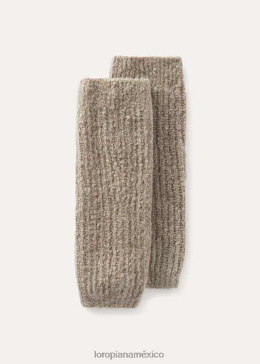 Loro Piana mujer calcetines envolventes nieve blanca (1232) 2FPNR627