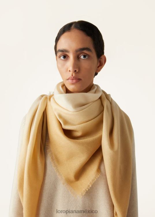 Loro Piana mujer frente a chal hora blanca brillante/dorada (f3a8) 2FPNR513