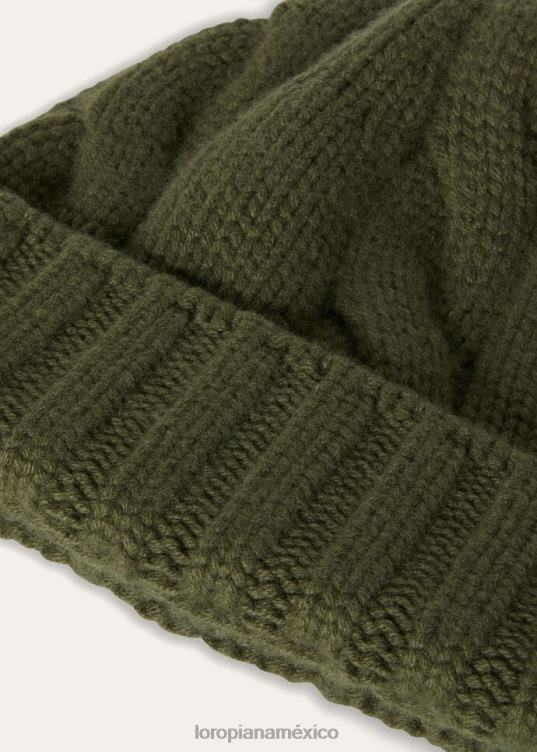 Loro Piana mujer Gorro Courcheval blanco (1000) 2FPNR596