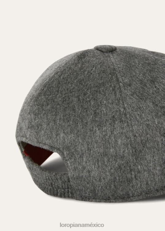 Loro Piana mujer gorra de beisbol blanco (1000) 2FPNR598