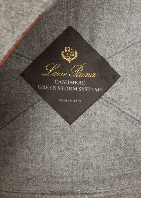 Loro Piana mujer gorra de beisbol mezcla de paloma salvaje (m0hd) 2FPNR597