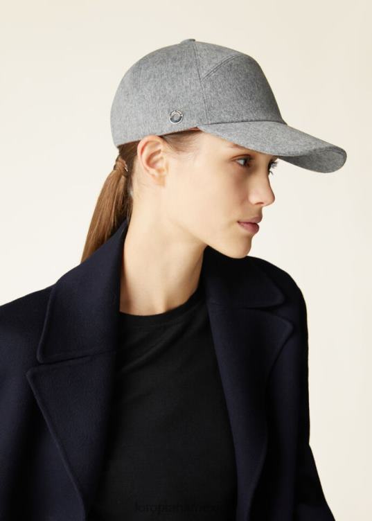 Loro Piana mujer gorra de beisbol mezcla de paloma salvaje (m0hd) 2FPNR597