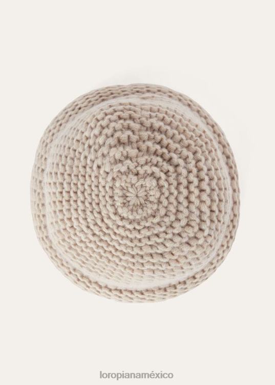 Loro Piana mujer gorro ashi salsa de sésamo mel (d0iy) 2FPNR589