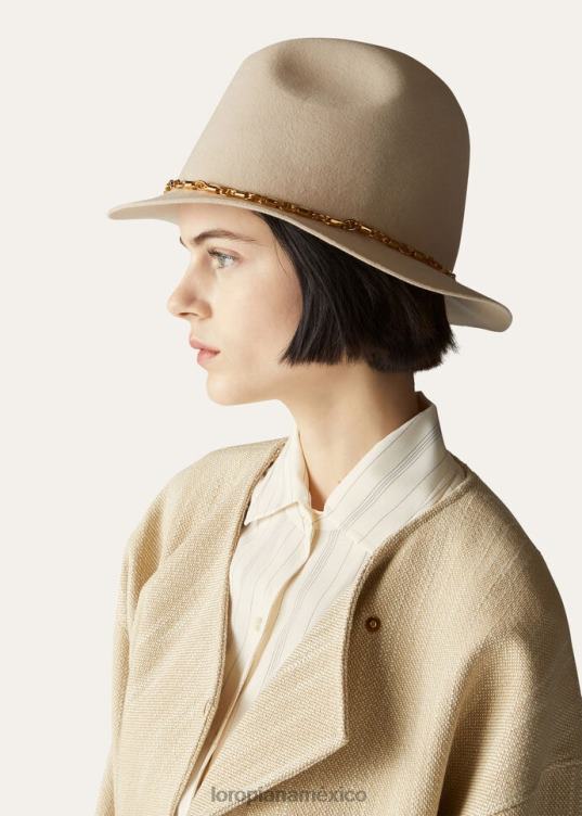 Loro Piana mujer sombrero mirabel piedra inca (d0fw) 2FPNR606