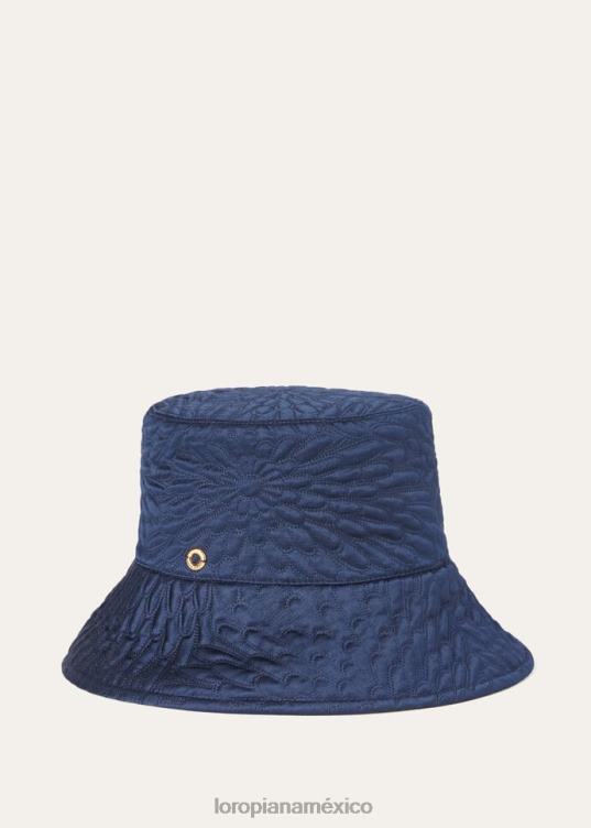 Loro Piana mujer sombrero zita botella de tinta (w10v) 2FPNR593