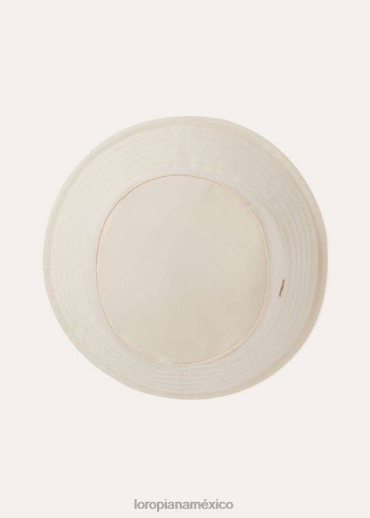 Loro Piana mujer sombrero zita flor de almendro (30ax) 2FPNR611