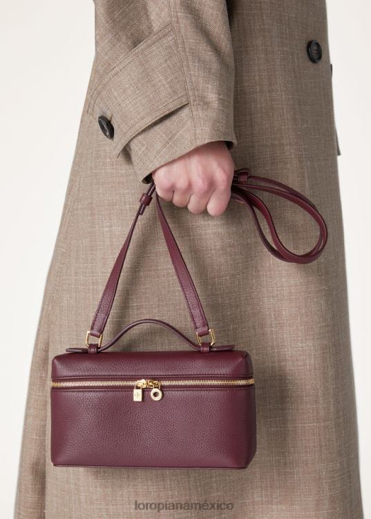 Loro Piana mujer bolsa de bolsillo adicional l19 hojas de pincel de salvia (50ub) 2FPNR477