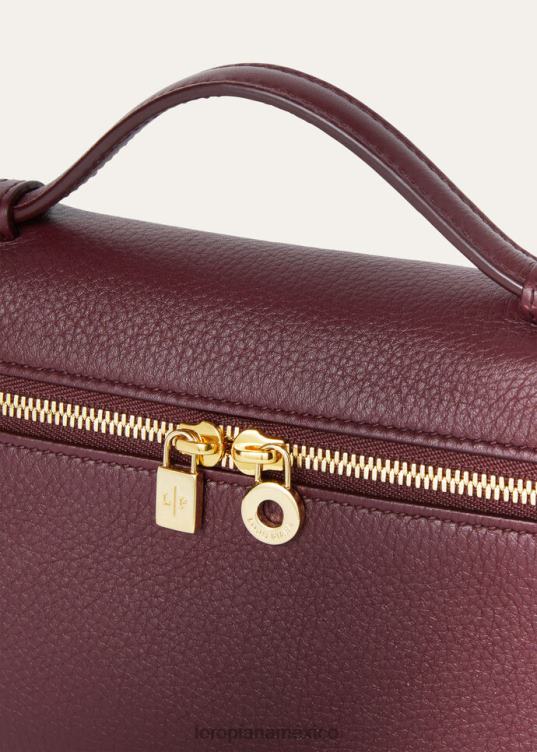 Loro Piana mujer bolsa de bolsillo adicional l19 hojas de pincel de salvia (50ub) 2FPNR477