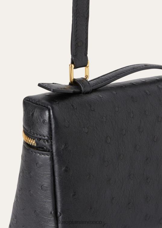 Loro Piana mujer bolsa de bolsillo adicional l19 verde liquen oscuro (50om) 2FPNR481