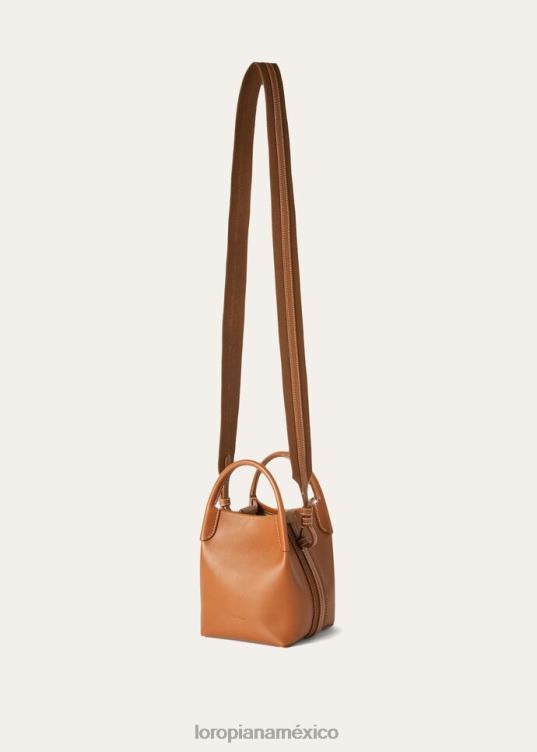 Loro Piana mujer bolsa para micro pacas negro (8000) 2FPNR460