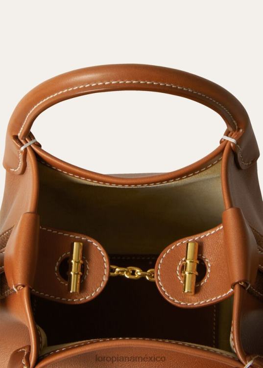 Loro Piana mujer bolsa para micro pacas negro (8000) 2FPNR460